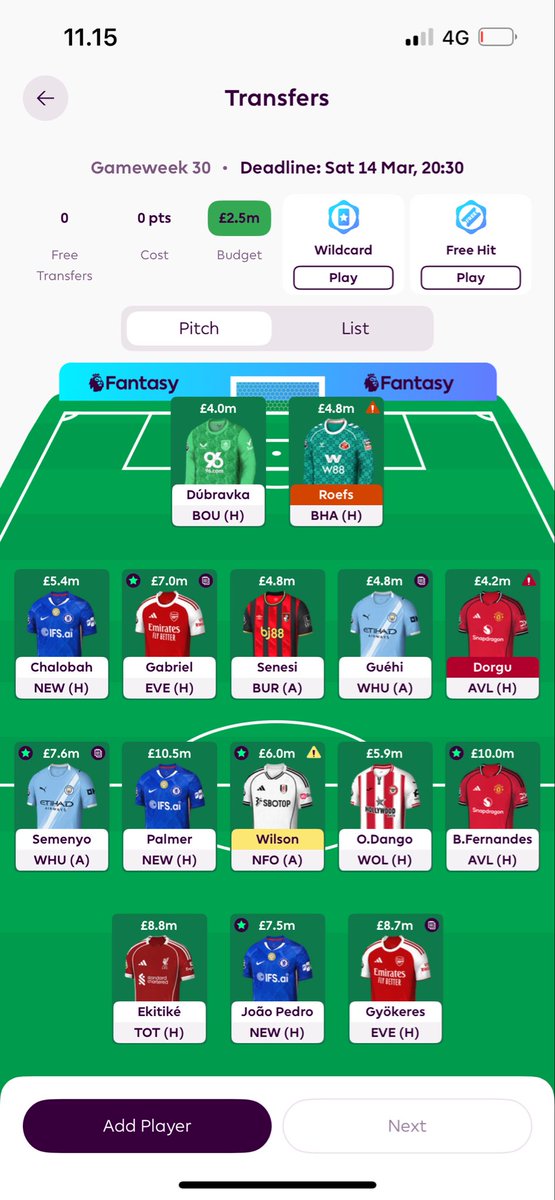 NGhiffaryyy's tweet photo. @TheFPLStudy @OfficialFPL what would you change?🤔 https://t.co/bNox4vgVEf