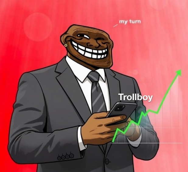 $TROLLBOY wtf you waiting on??  $Troll face X NBA YoungBoy vibe = strong cultural narrative.
 <a href="/TrollBoyCTO/">TrollBoy</a>
 
CA: 3bV6a2fBT9EzWBbXiphnLMmmAEQ1faYwppCY2Fnhpump

#Solana Never Broke Again. #memecoin  $sol #CryptoRecovery #IranWar