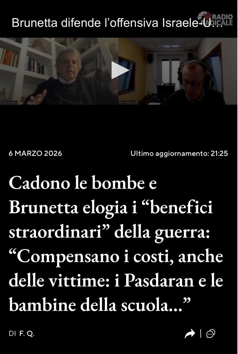 avantibionda's tweet photo. Mancava lui, in effetti, dall’alto del suo curriculum e della sua levatura morale.
Conferme continue per chi magari avesse dimenticato come siamo arrivati fin qui e i “benefici” che continuiamo ad averne.
#brunetta
#scorie https://t.co/9O5F0t5xhq