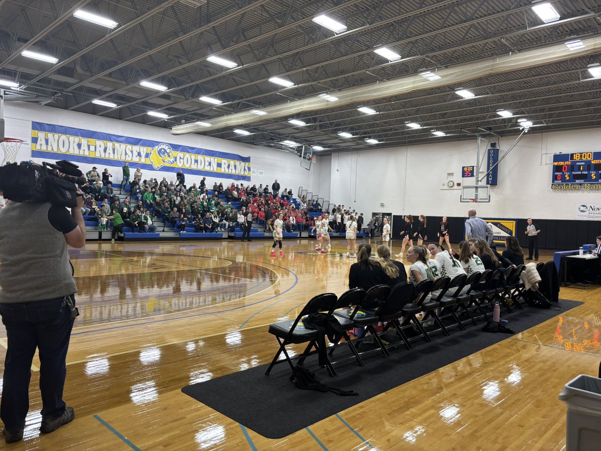 Kovar_HJsports's tweet image. And made it just in time for the Section 4A girls basketball championship between Mayer Lutheran and West Lutheran. #HJSports