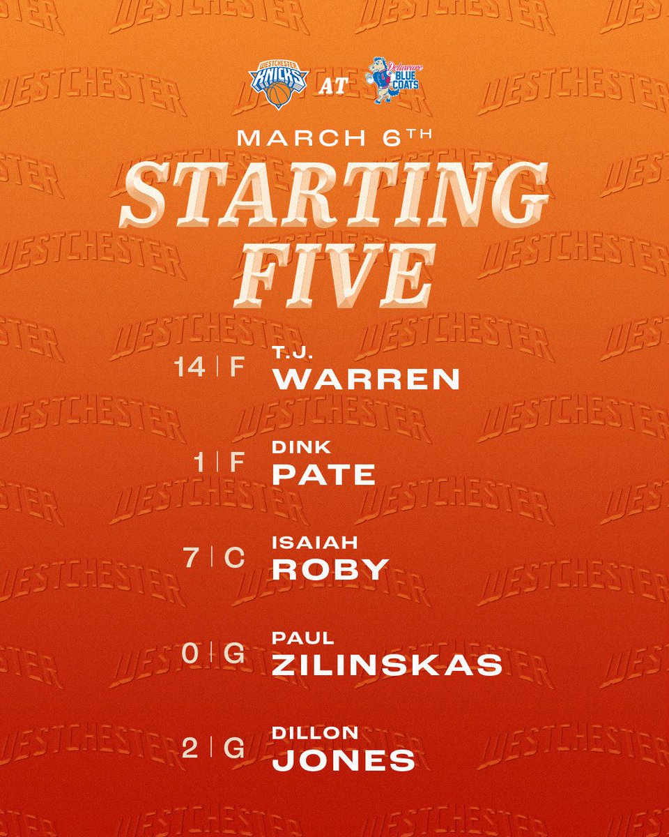 Westchester Knicks tweet media