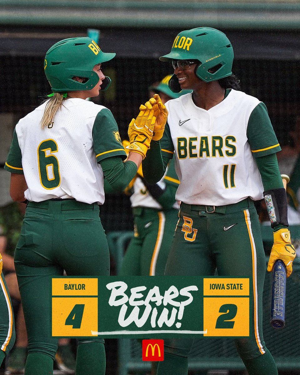 Baylor Softball tweet media