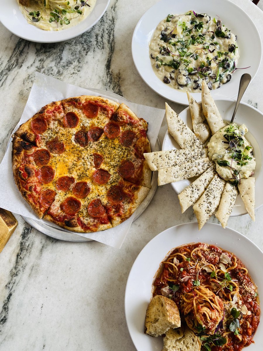ProofPizzaPasta's tweet photo. You COULD spend your Sunday slaving over a hot stoveโฆ ๐
Or you could let the artisans handle it. ๐โจ Just saying.
๐ Proof Artisanal Pizza & Pasta | Open tonight!
#SundayDinner #ProofPizza #ArtisanalPizza #Tucson #TucsonEats #PizzaNight #PastaNight #SundayFunday #HandmadePasta https://t.co/nZAadxEtSG