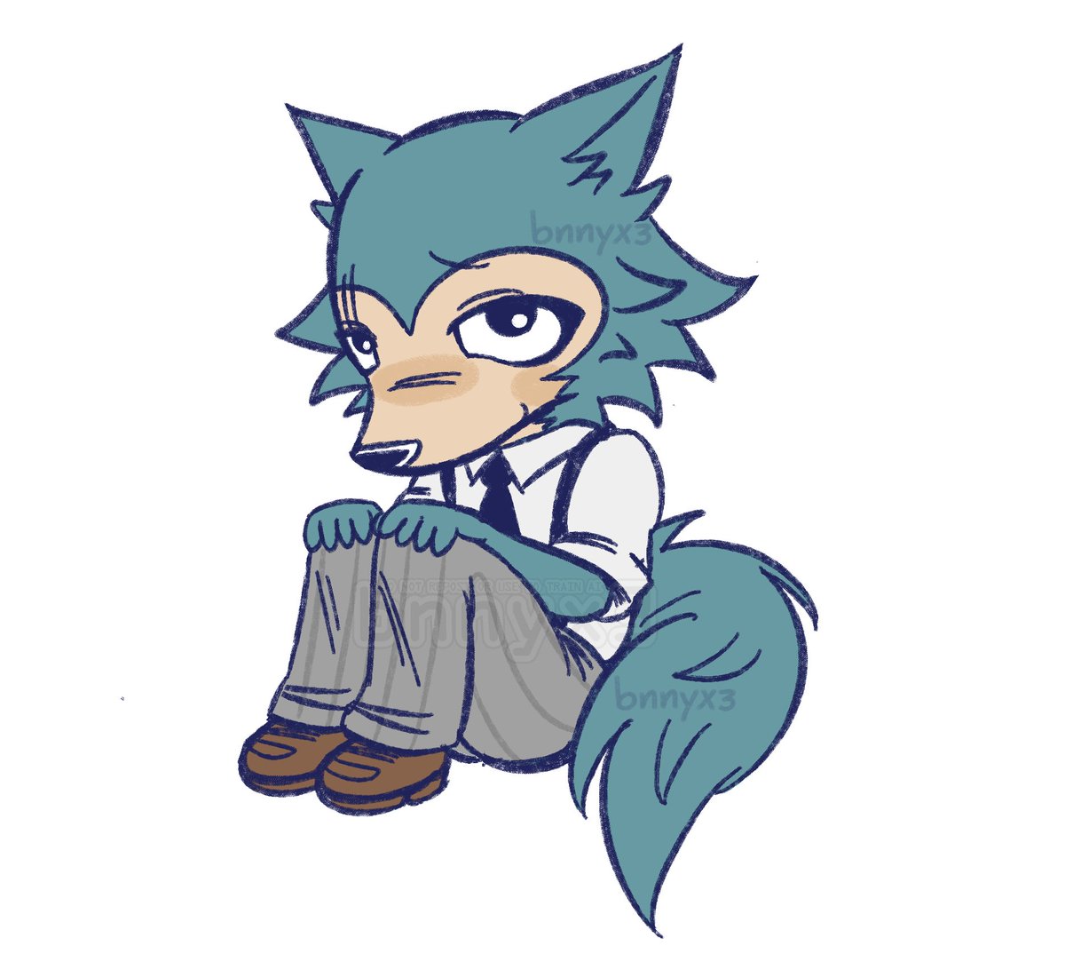 legoshi beastars but make him kawaii