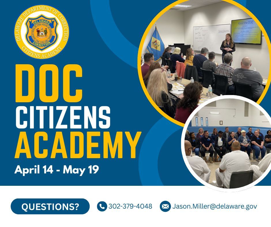 Delaware Department of Correction tweet media