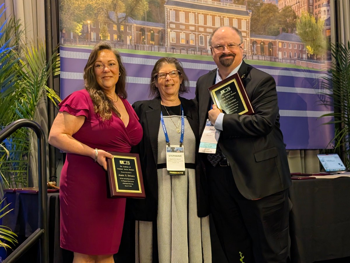 Academy of Criminal Justice Sciences tweet media