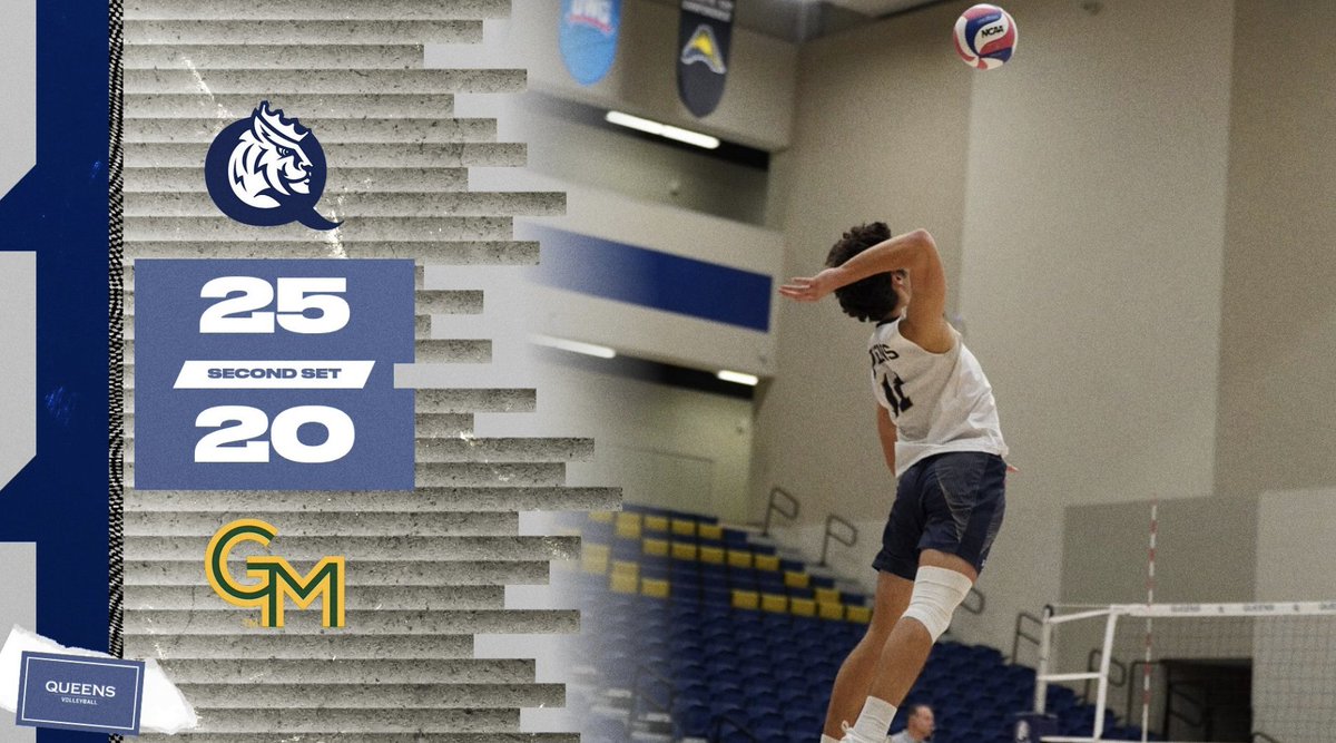 Queens (N.C) Men's Volleyball tweet media