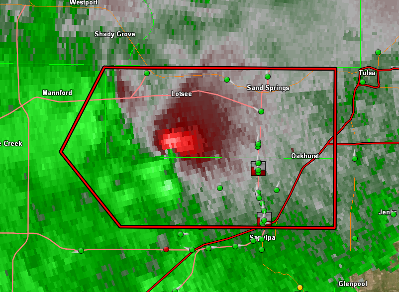 PezexWx's tweet photo. Possible tornado heading towards Sand Springs, Oklahoma!

#okwx #wxtwitter https://t.co/htIZcAKUye