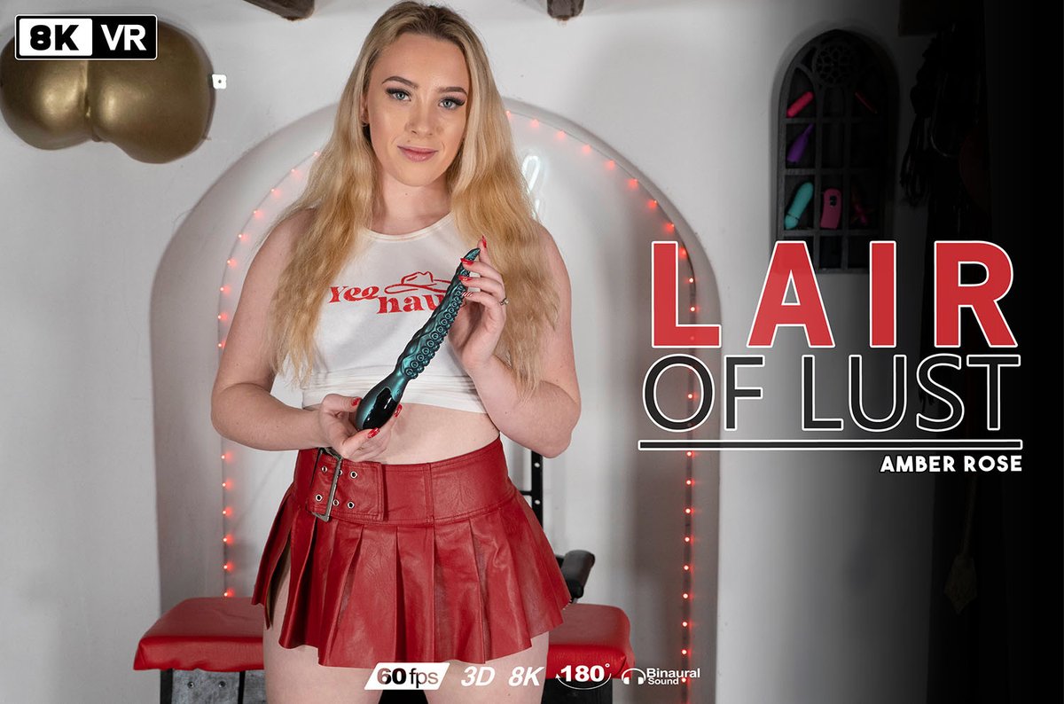 ⚠️🚨 NEW SCENE ALERT! 📣💥

Lair of Lust 🤩🥵🔥

⭐ FT. - Amber Rose ⭐

🔗 wankitnowvr.com/videos/Lair+of… ⬅️