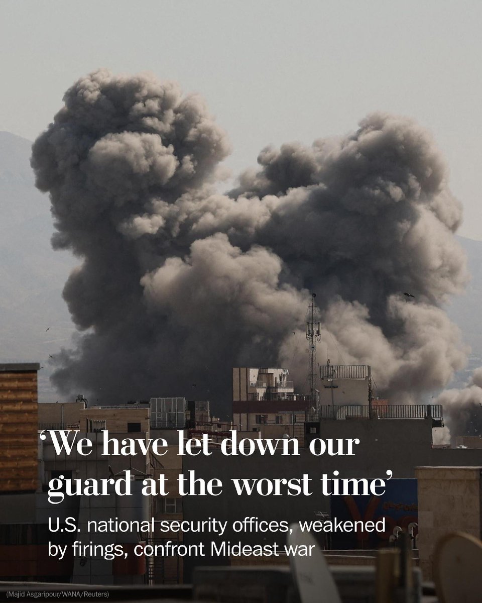 FBI Director Kash Patel fired agents and staff members who once had ties to an investigation into President Trump. Among them were agents who specialized in addressing Iran threats.

Three days after the firings began, the U.S. bombarded the country. wapo.st/40gb3cX
