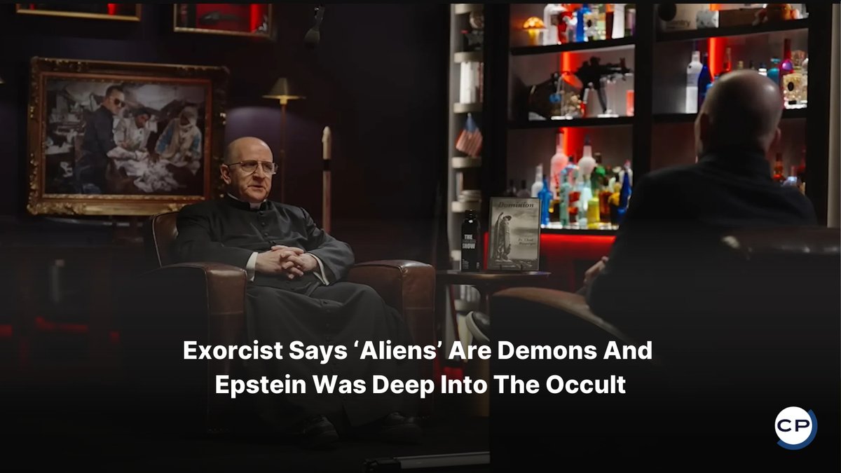 ChristianPost's tweet image. Catholic exorcist Chad Ripperger claims “aliens” are actually demons and says Jeffrey Epstein’s island was steeped in occult ritual.
#ChadRipperger #Aliens #Demons #JeffreyEpstein #Occult #SpiritualWarfare #UFOs
🔗 dlvr.it/TRLSRl