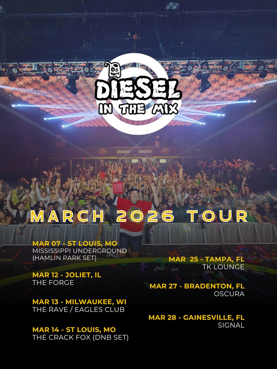 Diesel In The Mix tweet media