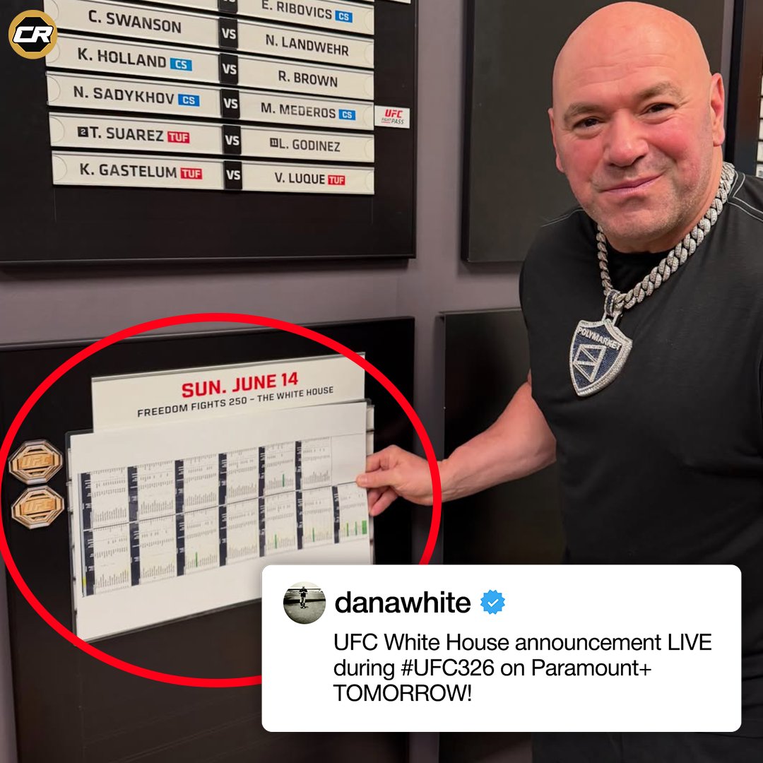 ChampRDS's tweet image. 🚨 Dana White just posted a photo of the White House card covered up with a sheet of paper

Seems like there will be two title fights on the card 👀