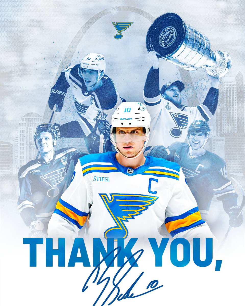 StLouisBlues's tweet image. Thanks for everything, Captain.