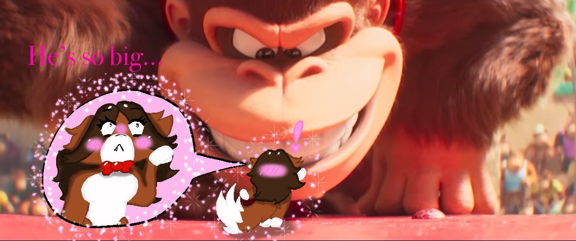 ShiningHazelnut's tweet photo. Did something since The Mario Galaxy Movie is coming up close… (Even though DK won’t be in that one)
#selfshiptwt #selfshippingcommunity
#furryart https://t.co/VVYzigE0ZA