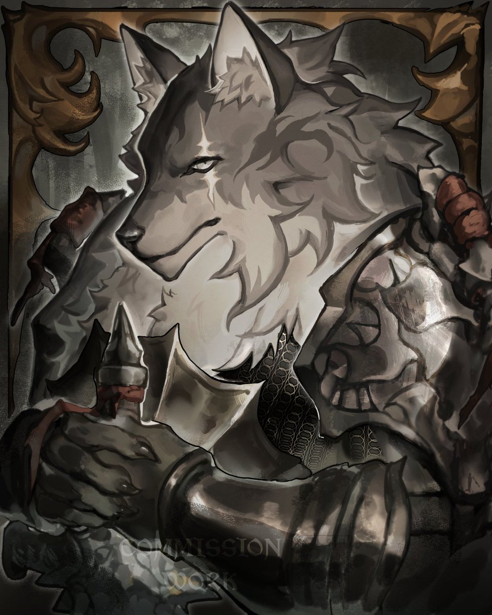 Cms portrait #furry #furryartwork