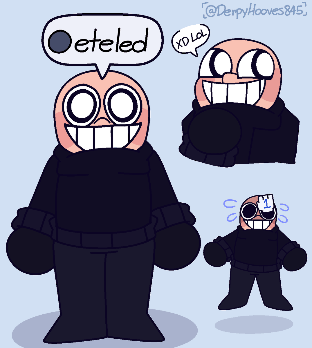 Derp !!🐧🩷💛🩵 tweet media