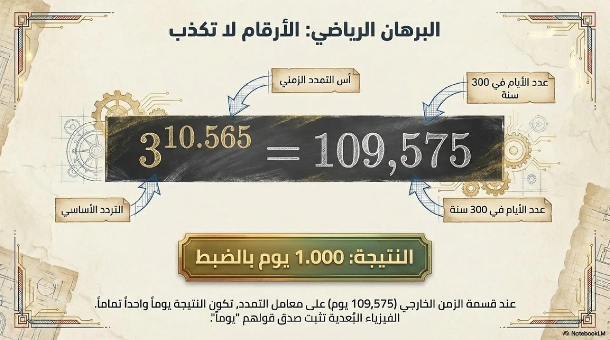 4ii2j's tweet photo. النسبية والزمن:
وفق النسبية العامة والنسبية الخاصة التي وضعها أينشتاين الزمن ليس ثابت بل يتغير حسب السرعة أو شدة الجاذبية.

التحليل: يمكن تخيل أن الزمن داخل الكهف كان يسير ببطء شديد مقارنة بالعالم الخارجي لذلك ناموا فترة شعروا أنها قصيرة بينما مر في الخارج أكثر من ثلاثة قرون https://t.co/6MH4FdBRit