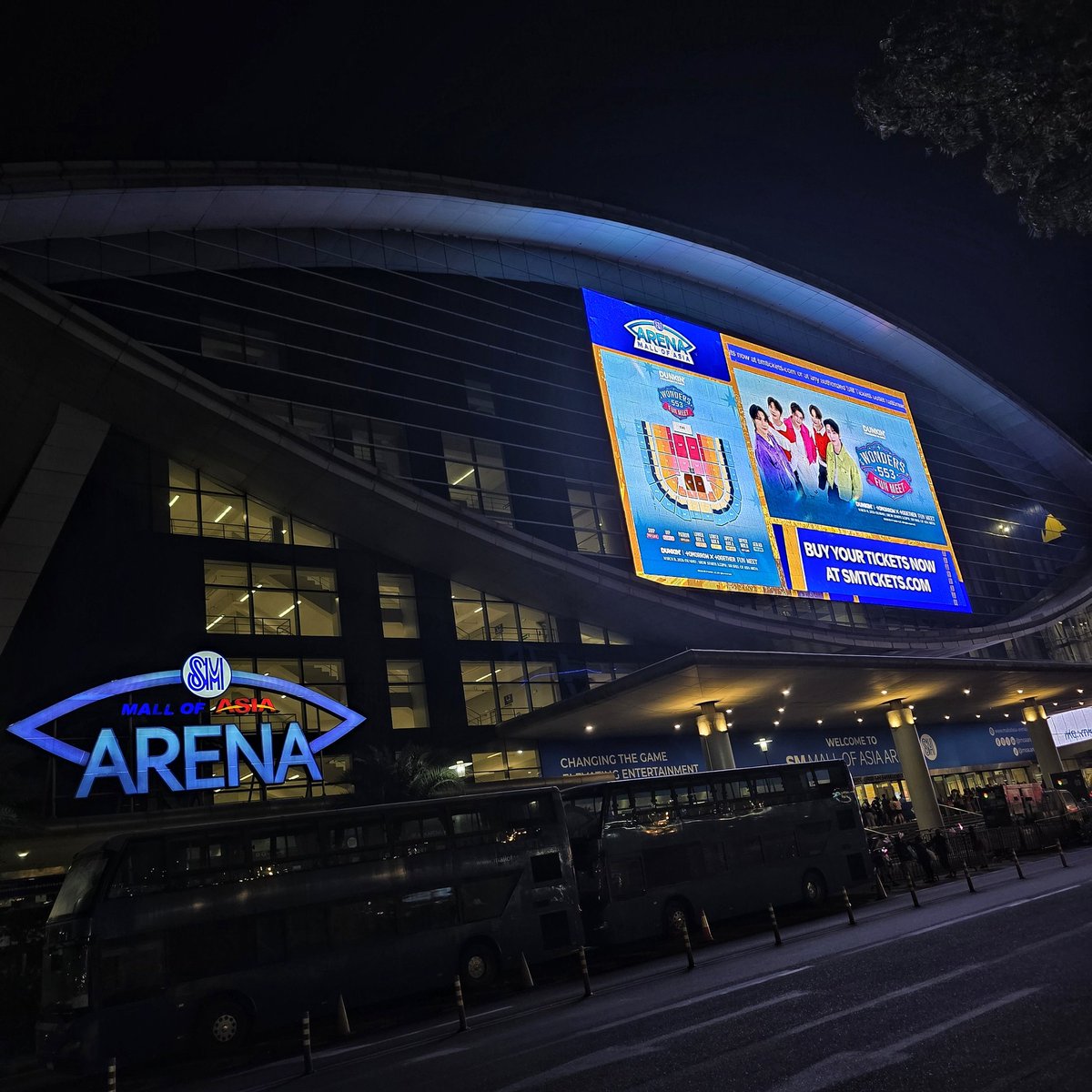 Tomorrow, TXT reunites with Filipino MOAs at MOA Arena for the Wonders at 5:53 Fun Meet by <a href="/dunkinph/">Dunkin' Philippines</a>.