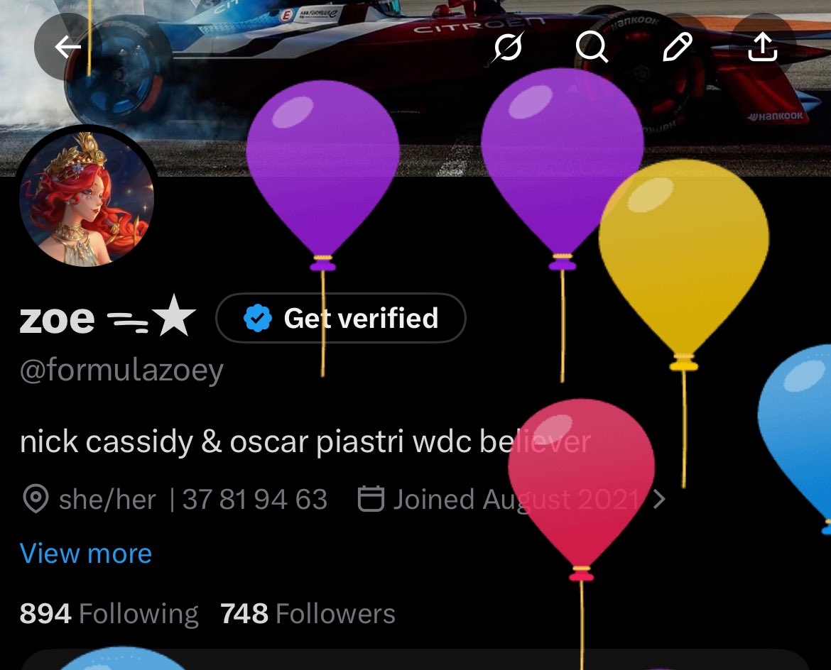 zoe ᯓ★ | berlin eprix 🔜 tweet media