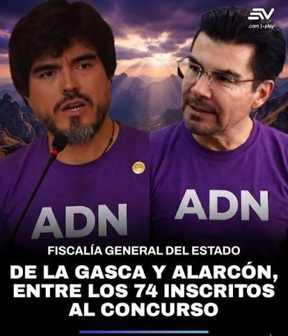 🚨El fiscal encargado subrogante del subrogante Leonardo Alarcón, utilizando políticamente a la Fiscalía General, para variar en contra de la #RevoluciónCiudadana está tratando de “ganar” puntos con el gobierno para que le prefieran a él y no a <a href="/JoseDeLaGascaOK/">José De La Gasca</a> 
#ConcursoFGE