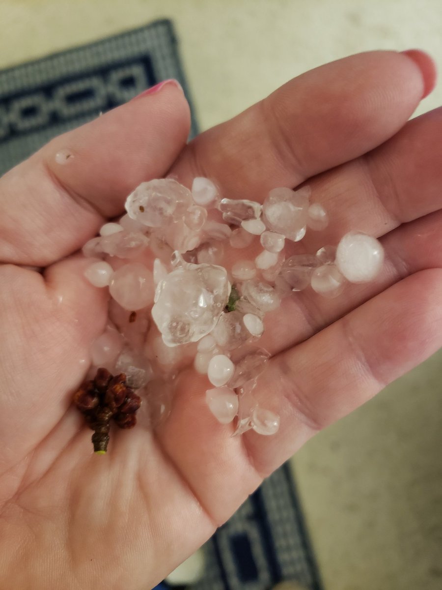 Yeah so it's hailing like Flash Gordon out there.