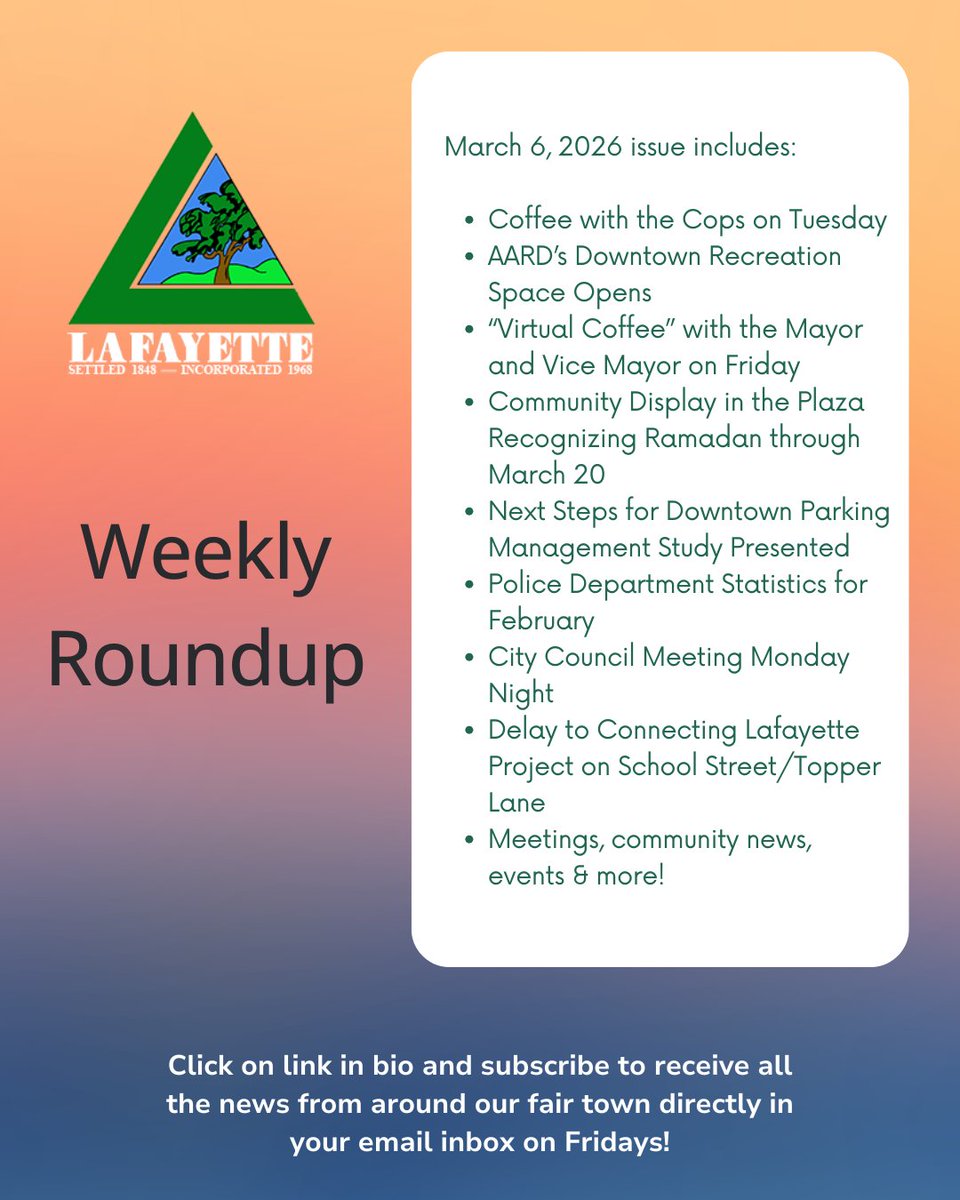 Lafayette CA tweet media
