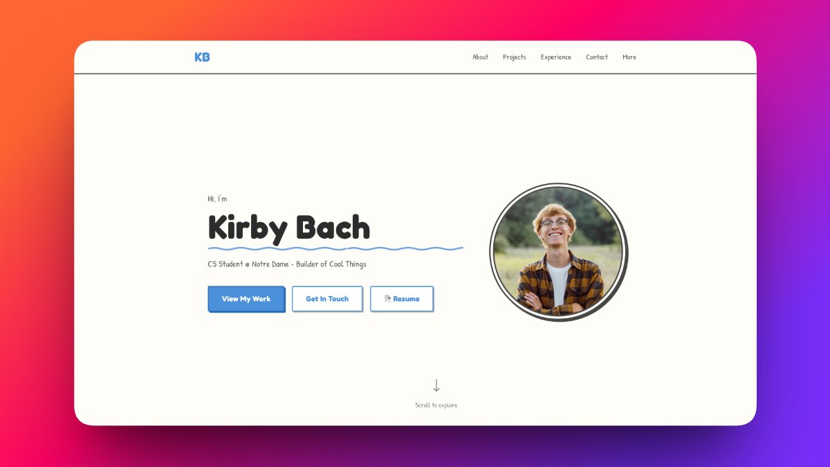 kirby_bach's tweet photo. new design for personal site

https://t.co/qgvdbg06DQ https://t.co/t4j689xDyb