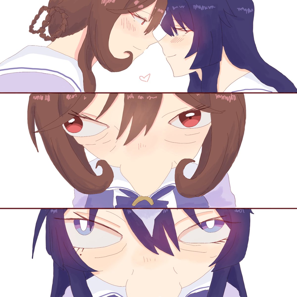 Snuzzle your rival ♥️
#ジェンヴィル
#genver