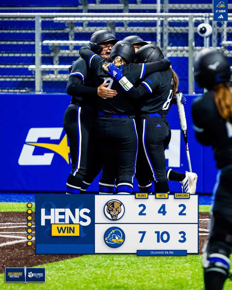 Delaware Softball tweet media