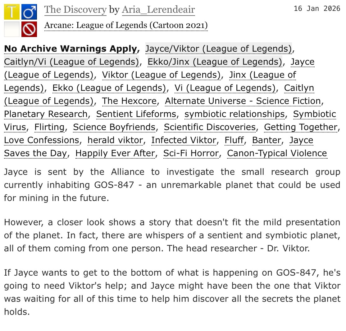Jayvik Fanfics Recs tweet media