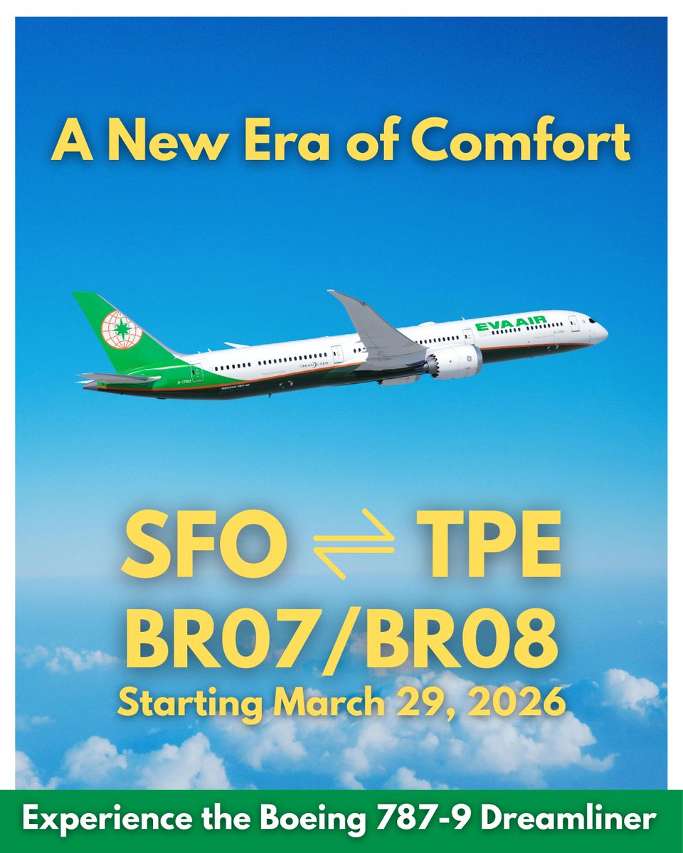 EVA Airways Corp. tweet media