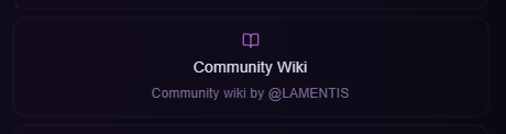 Davelamentis's tweet photo. The SERV Community Wiki is now live on the Open Index resource section.
Built it because new people kept asking the same questions and deserved better than scrolling through a flood of messages for answers. https://t.co/bP0ox3rJ3b