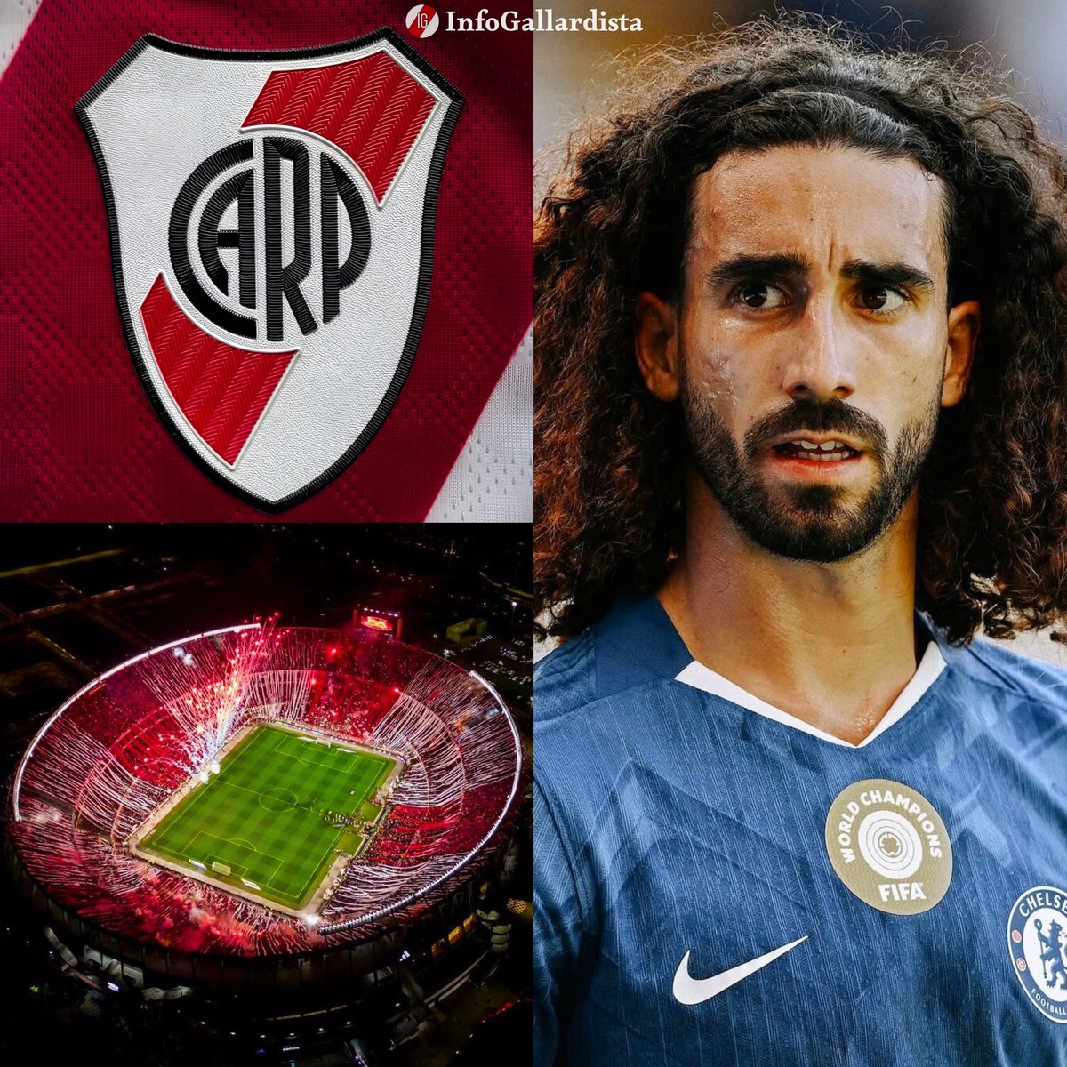 “Me tira River, Enzo me manda cositas del MONUMENTAL, de la AFICIÓN… es TOP” 🏟️🐓

🎙️Marc Cucurella 🇪🇸 con <a href="/feloalegre/">Felo</a>