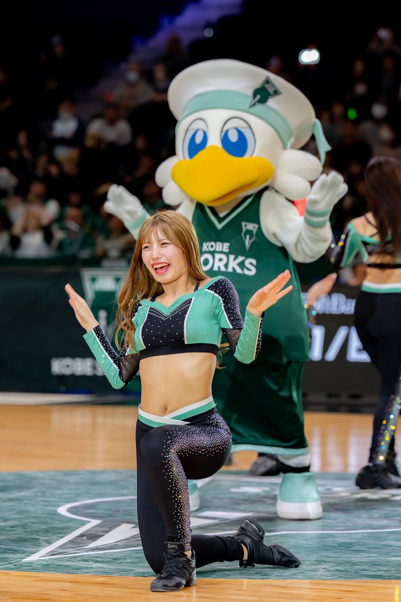ekooooonV's tweet image. Let’s Go STORKS!!! 🔥🔥🔥
#EI ちゃんファンの皆さまへ💚
#ストーキー　
#神戸ストークス
#ストークスチアリーダーズ