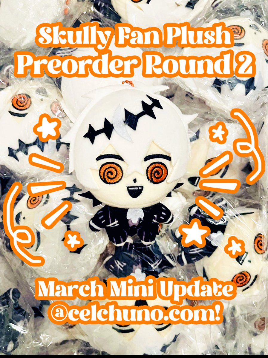 💗 Cel 💗@ SKULLY PLUSH PREORDERS OPEN tweet media