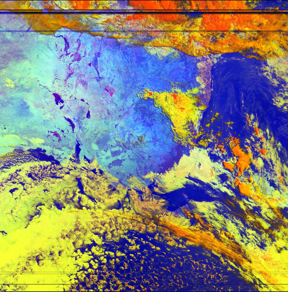 BenSKlerk1's tweet photo. #MetopB (22:52UTC) 9:52am 7 March
#MetopC (23:27UTC) 10:27am
#Satdump V2, #DiscoveryDish, #Airspy mini
#weather #HRPT #Satellite #Australia https://t.co/Btl5A6KcDz