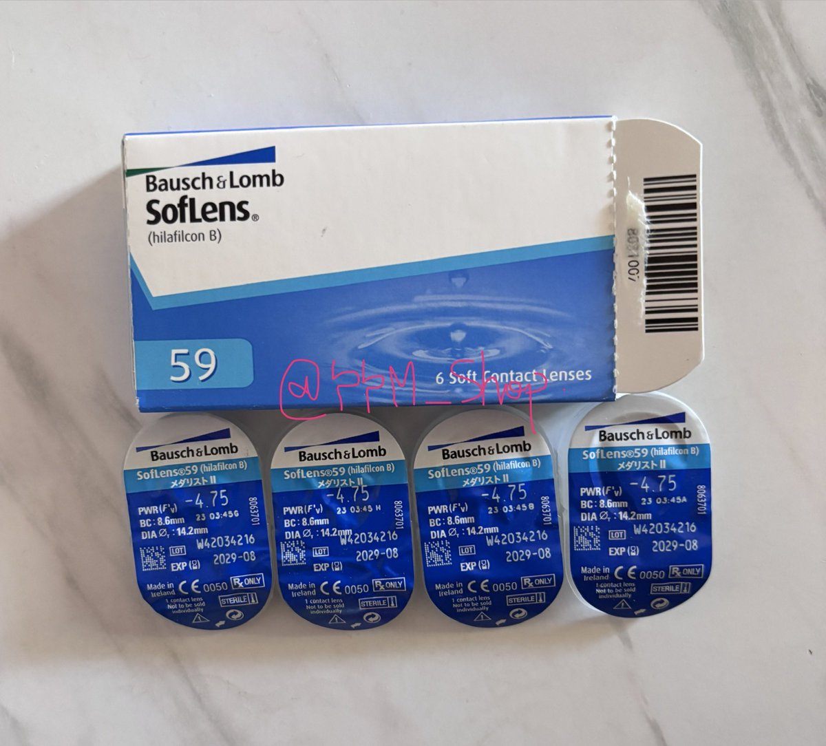 TaffyToffeeS's tweet photo. ⭐️WTS คอนแทคเลนส์สีใส(รายเดือน) ค่าสายตา -4.75 คู่ละ 100฿ รวมส่งEMS✅ #ส่งต่อ #คอนแทคเลนส์ #SOFLENS #พร้อมส่ง #ขายคอนแทคเลนส์ #รายเดือน #ของมันต้องมี https://t.co/Lbqlm0IC8H