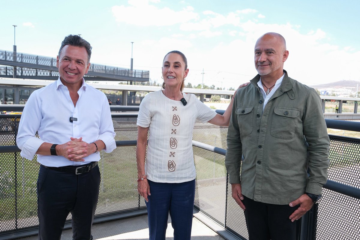 Concluimos nuestra gira de trabajo con la Presidenta <a href="/Claudiashein/">Claudia Sheinbaum Pardo</a>, supervisando las operaciones de la Línea 4, un proyecto que hicimos realidad gracias al apoyo de la Federación.

Este año estamos trabajando en grandes proyectos en movilidad, como la Línea 5 del Transporte