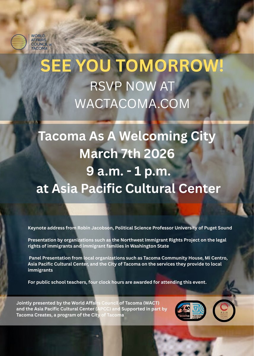 World Affairs Council of Tacoma tweet media