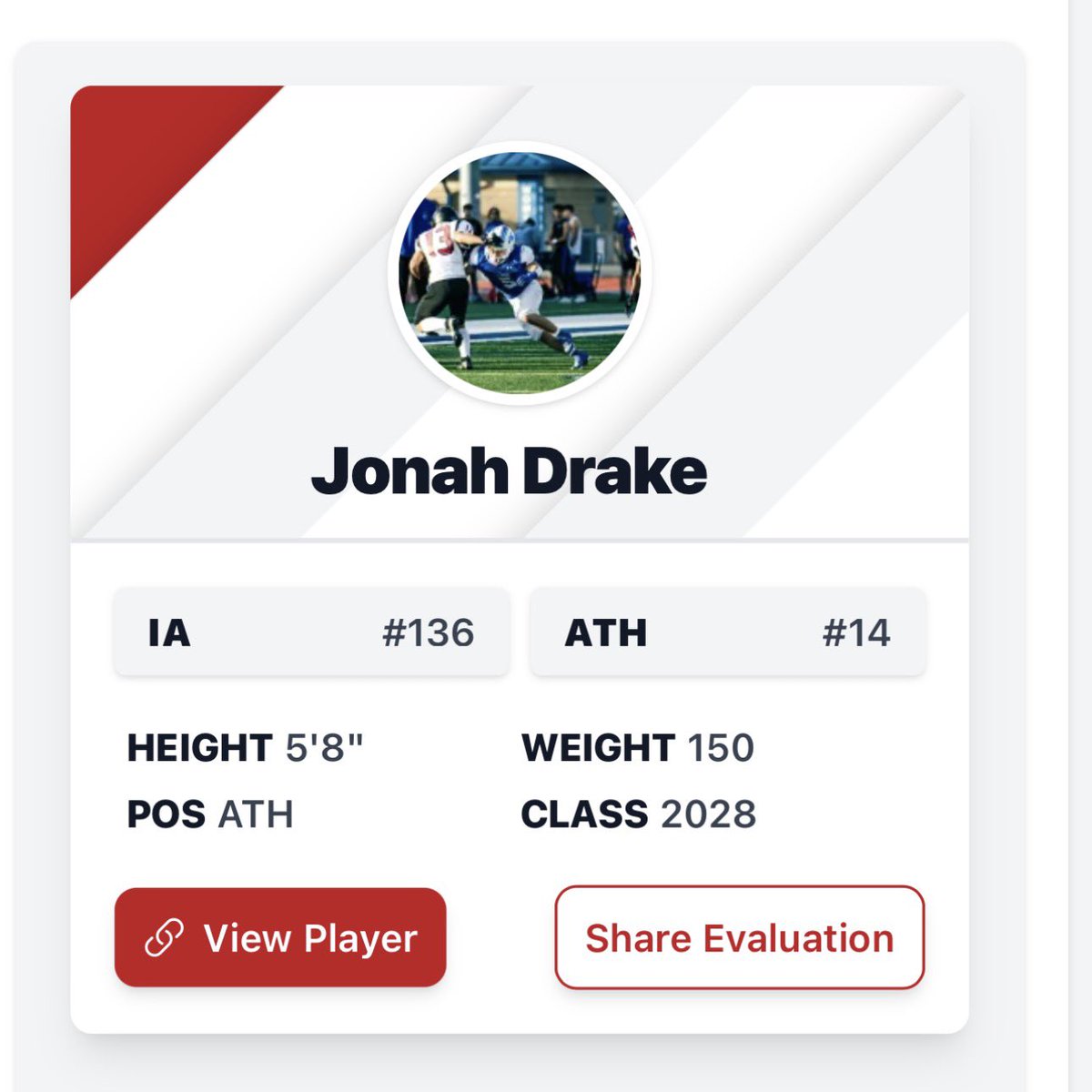 Jonah Drake 2028 🇰🇷 tweet media