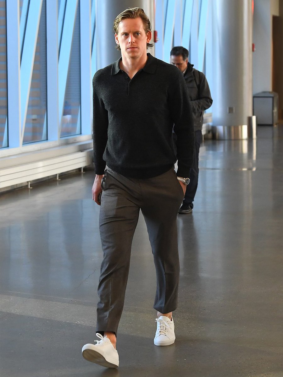 EdmontonOilers's tweet image. Arriving in style 🕺 #LetsGoOilers