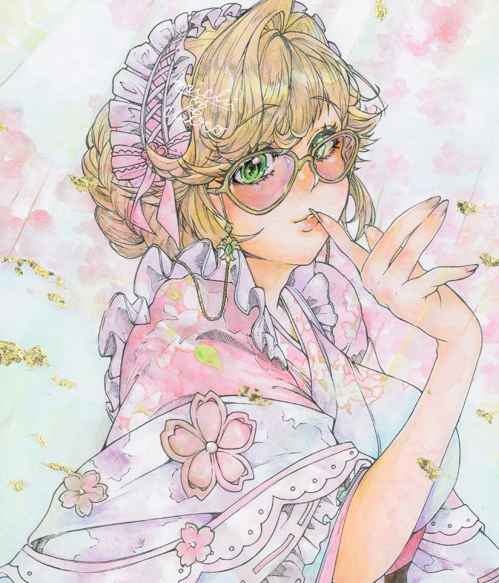 サークル名🌸&原画SAMPLE