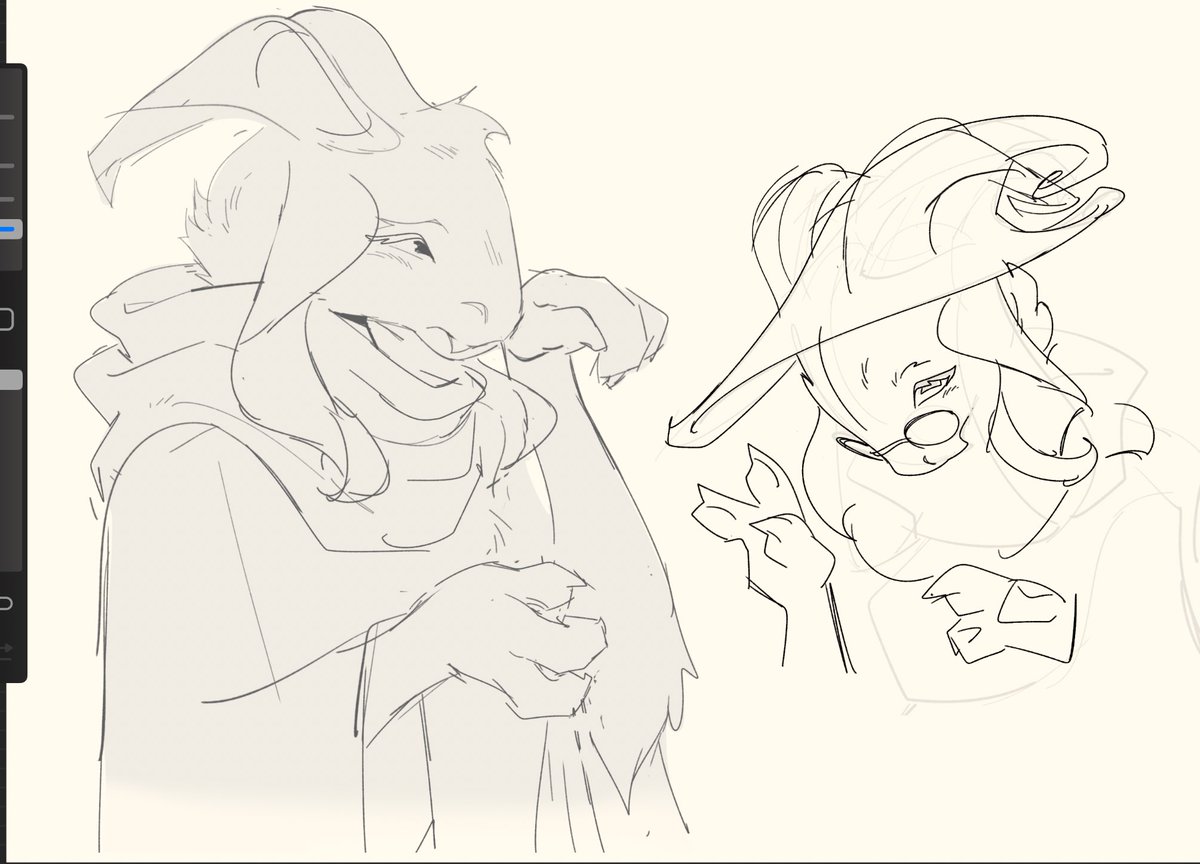 never touched deltarune in my life i just wanted to draw ralsei