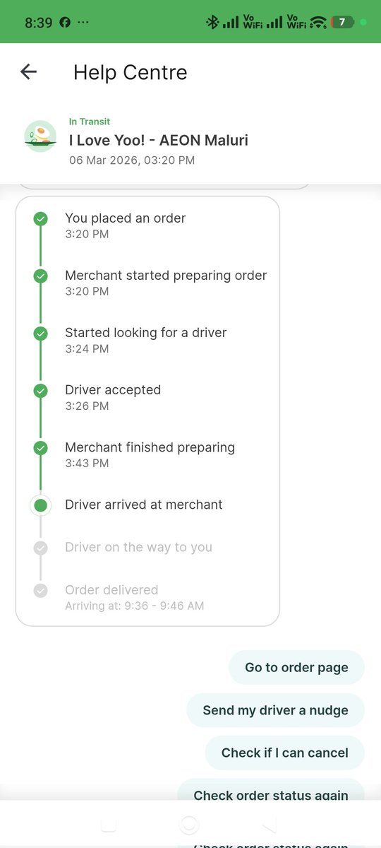 ceppek's tweet photo. ORDER YESTERDAY AND TODAY STILL NOT COMING @GrabMY !!! https://t.co/iXzD7RGA8i