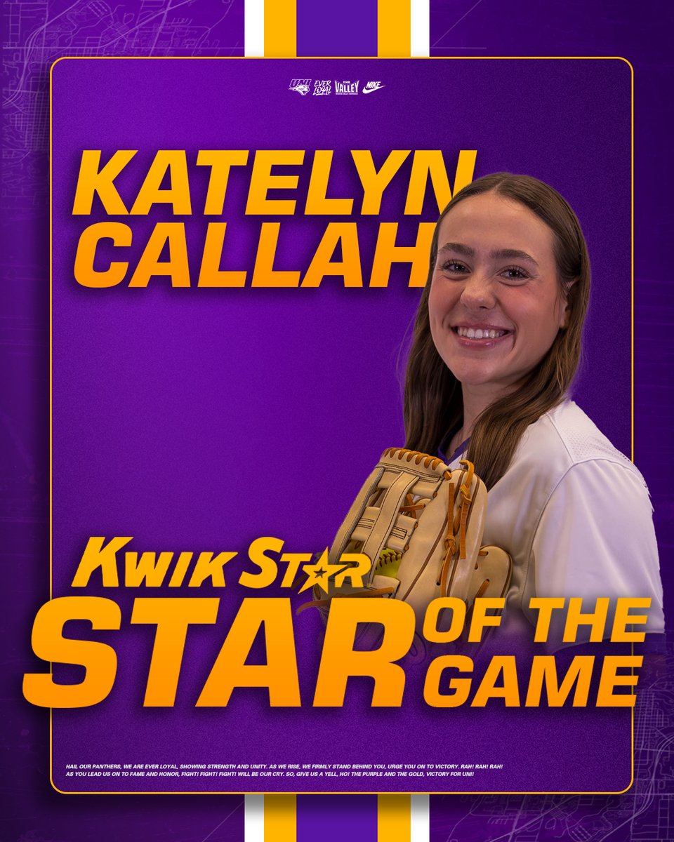 UNI Softball tweet media