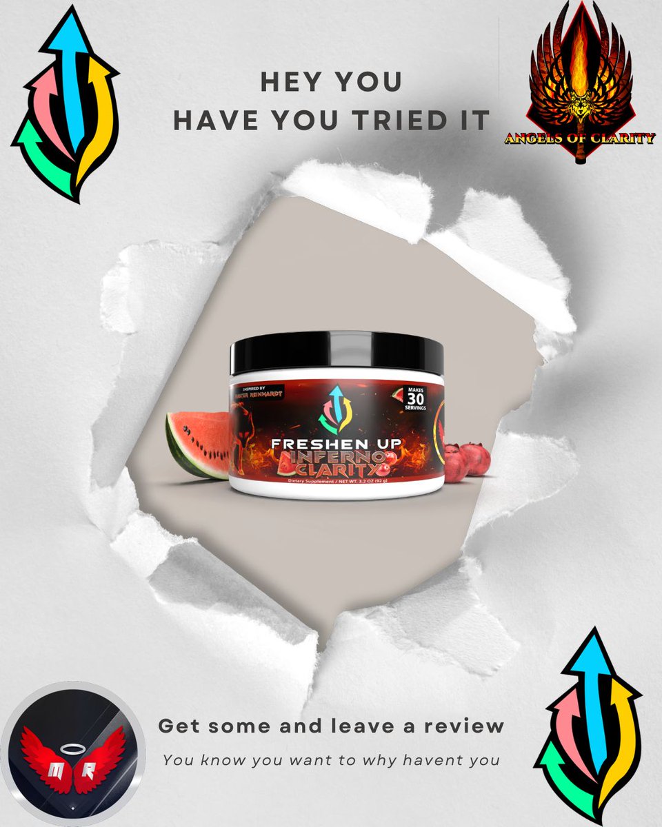 Have you Tried Inferno Clarity???
NO??
Well order some here freshenuphydration.com/shop/p/inferno…

Hydration Caff Free
Core 100mg Caff
Max 160mg Caff

Do use both a favor and get some 
<a href="/DrinkFreshenUp/">Freshen Up Energy</a> @666retreats <a href="/CroweFam_/">Crowe Fam</a>