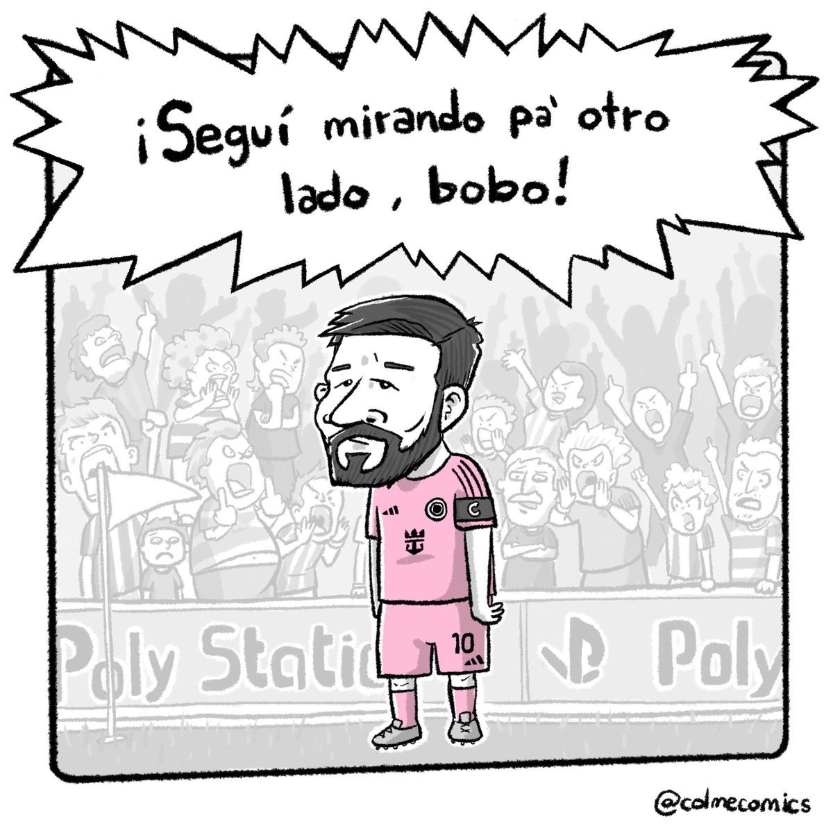 colmecomics's tweet photo. ¿Dónde está d10s ahora? 

#messi #comicenespañol #vineta #worldcup https://t.co/vKkfhV8gyo