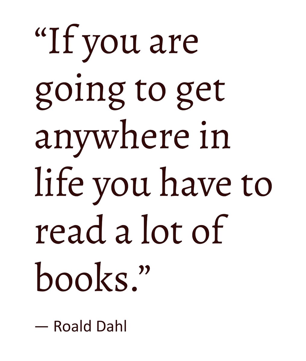 The biggest flex is a well read mind.