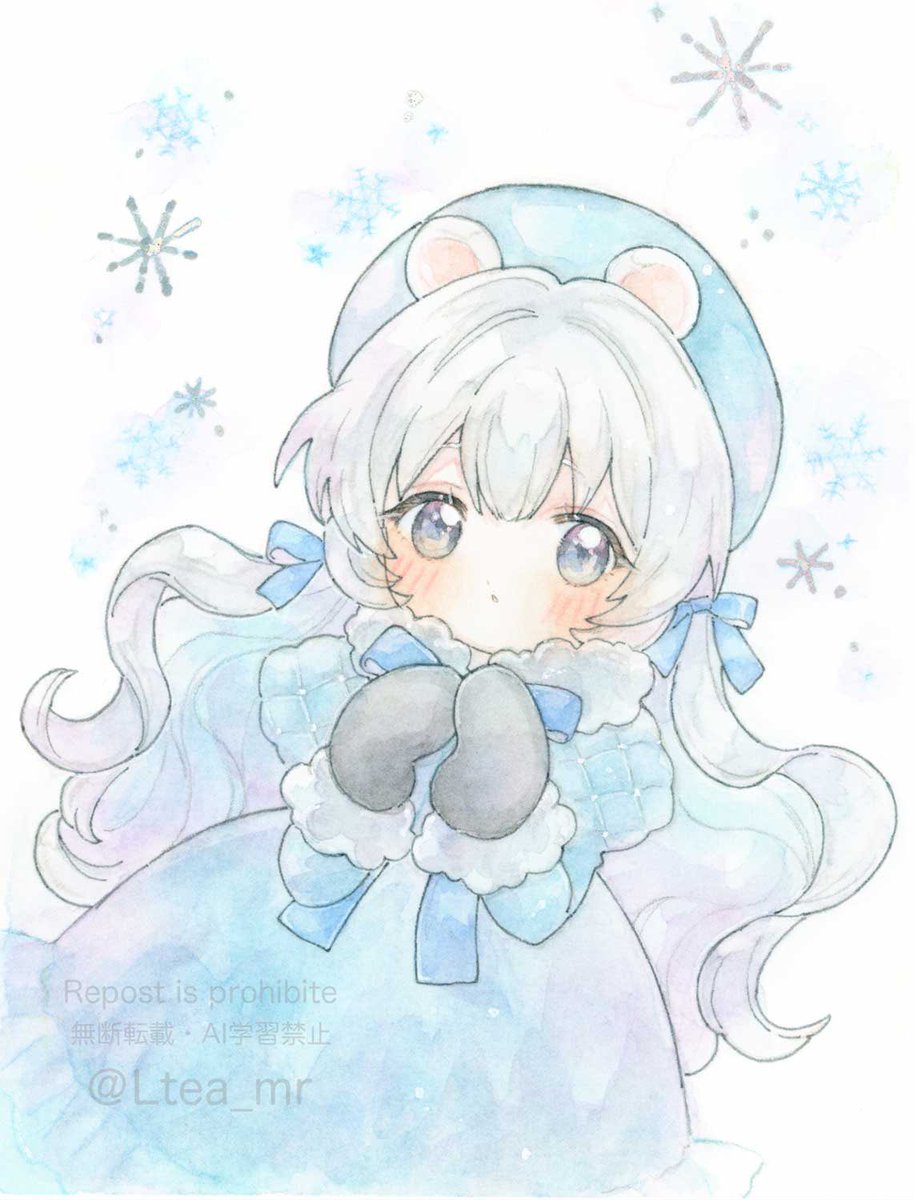 梨茶|5/9 おめかし模様展 tweet media